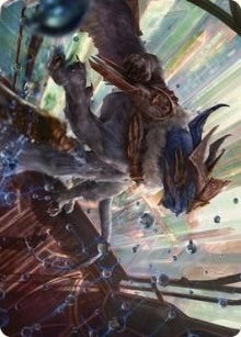 Change of Plans Art Card (52) (Art Series: Streets of New Capenna)