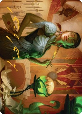 Mari, the Killing Quill Art Card (Gold-Stamped Signature) (57) (Art Series: Streets of New Capenna)