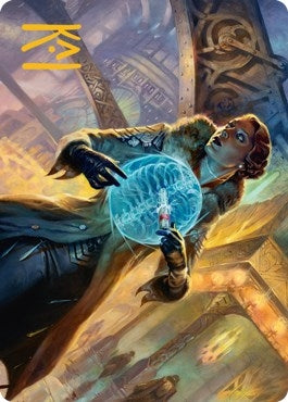 Writ of Return Art Card (Gold-Stamped Signature) (59) (Art Series: Streets of New Capenna)