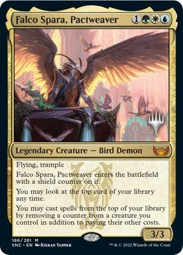 Falco Spara, Pactweaver (186) (Promo Pack: Streets of New Capenna)