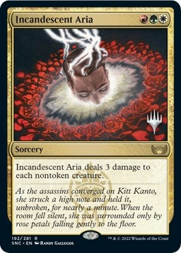 Incandescent Aria (192) (Promo Pack: Streets of New Capenna)