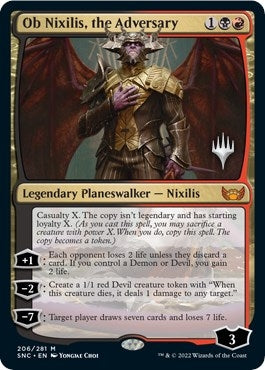 Ob Nixilis, the Adversary (206) (Promo Pack: Streets of New Capenna)