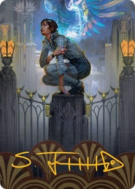 Giada, Font of Hope Art Card (65/81) (Gold-Stamped Signature) (65) (Art Series: Streets of New Capenna)