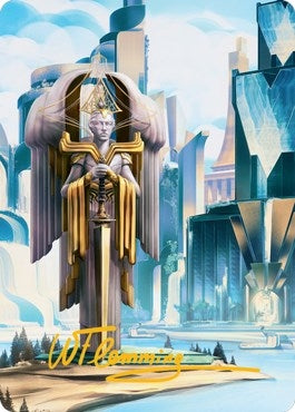 Island Art Card (Gold-Stamped Signature) (78) (Art Series: Streets of New Capenna)