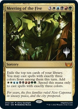 Meeting of the Five (202) (Promo Pack: Streets of New Capenna)