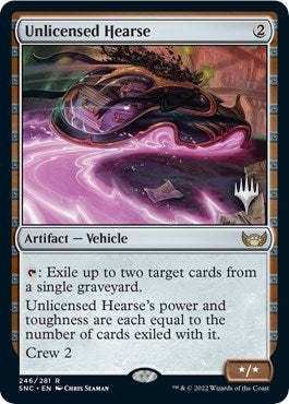 Unlicensed Hearse (246) (Promo Pack: Streets of New Capenna)