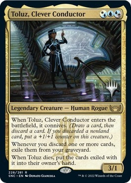 Toluz, Clever Conductor (228) (Promo Pack: Streets of New Capenna)