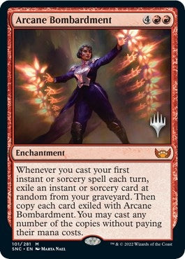 Arcane Bombardment (101) (Promo Pack: Streets of New Capenna)