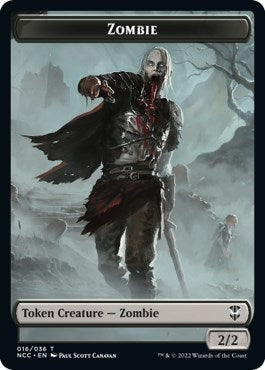 Zombie // Goat Double-Sided Token (16 // 6)