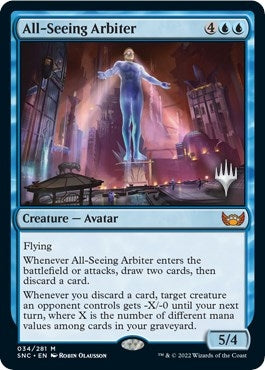 All-Seeing Arbiter (34) (Promo Pack: Streets of New Capenna)