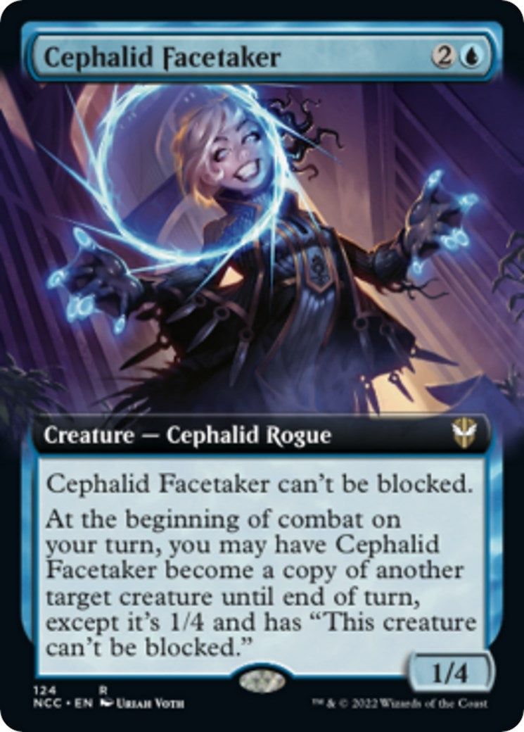 Cephalid Facetaker (Extended Art) (124) (Commander: Streets of New Capenna)