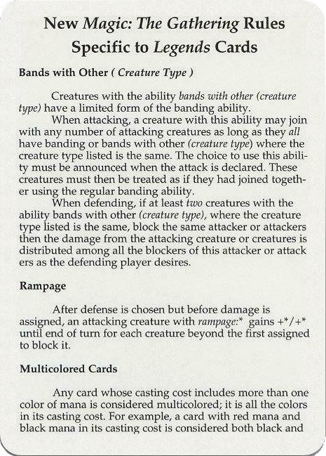 Legends Rules Card (Legends)