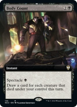 Body Count (Extended Art) (135) (Commander: Streets of New Capenna)