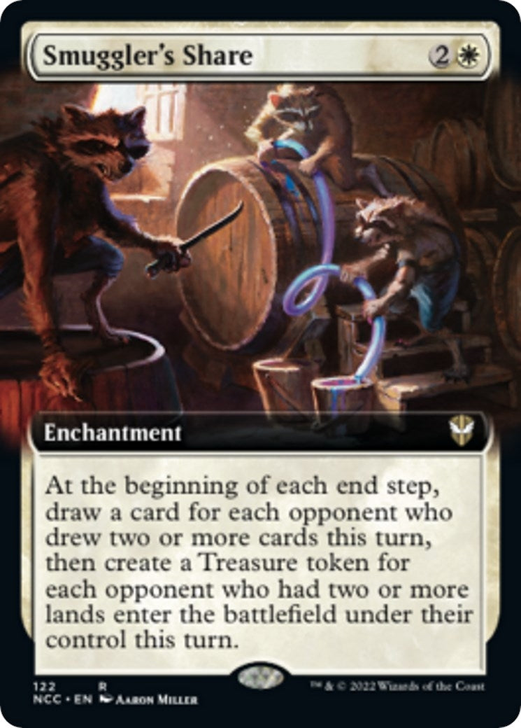 Smuggler's Share (Extended Art) (122) (Commander: Streets of New Capenna)
