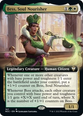 Bess, Soul Nourisher (Extended Art) (167) (Commander: Streets of New Capenna)