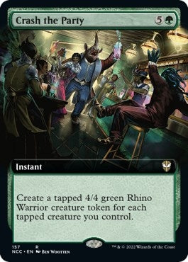 Crash the Party (Extended Art) (157) (Commander: Streets of New Capenna)