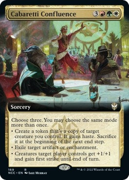 Cabaretti Confluence (Extended Art) (169) (Commander: Streets of New Capenna)