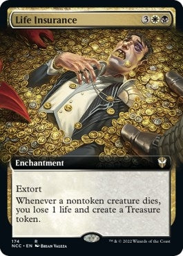 Life Insurance (Extended Art) (174) (Commander: Streets of New Capenna)