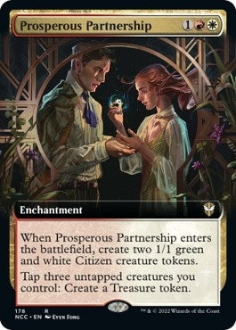Prosperous Partnership (Extended Art) (178) (Commander: Streets of New Capenna)