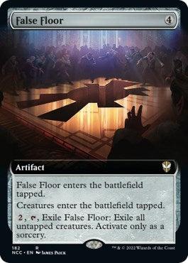 False Floor (Extended Art) (182) (Commander: Streets of New Capenna)
