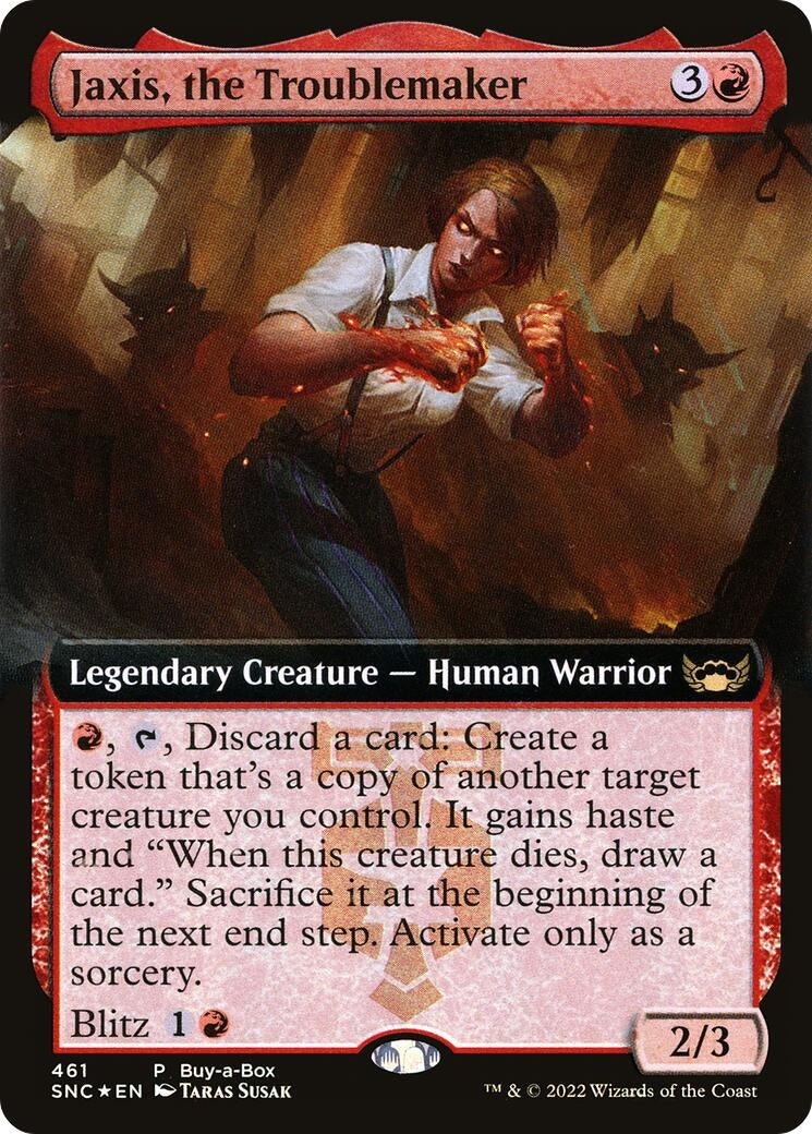 Jaxis, the Troublemaker (461) (Buy-A-Box Promos)