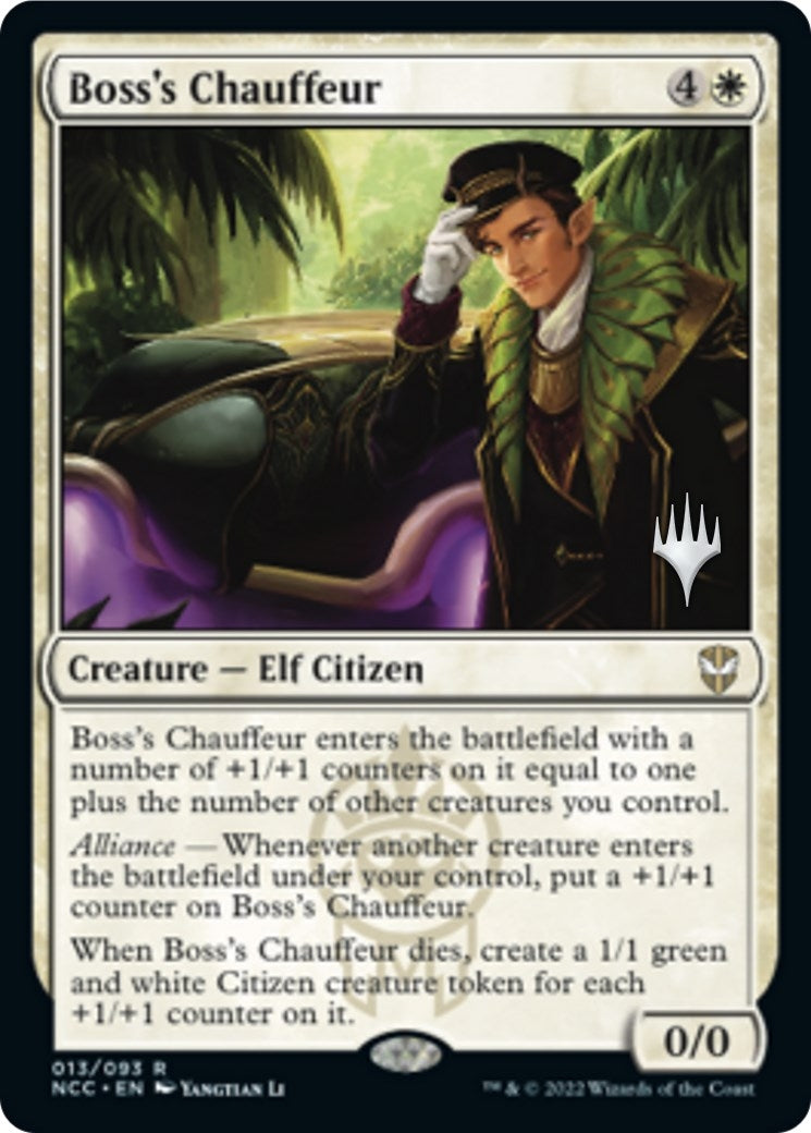 Boss's Chauffeur (13) (Promo Pack: Streets of New Capenna)