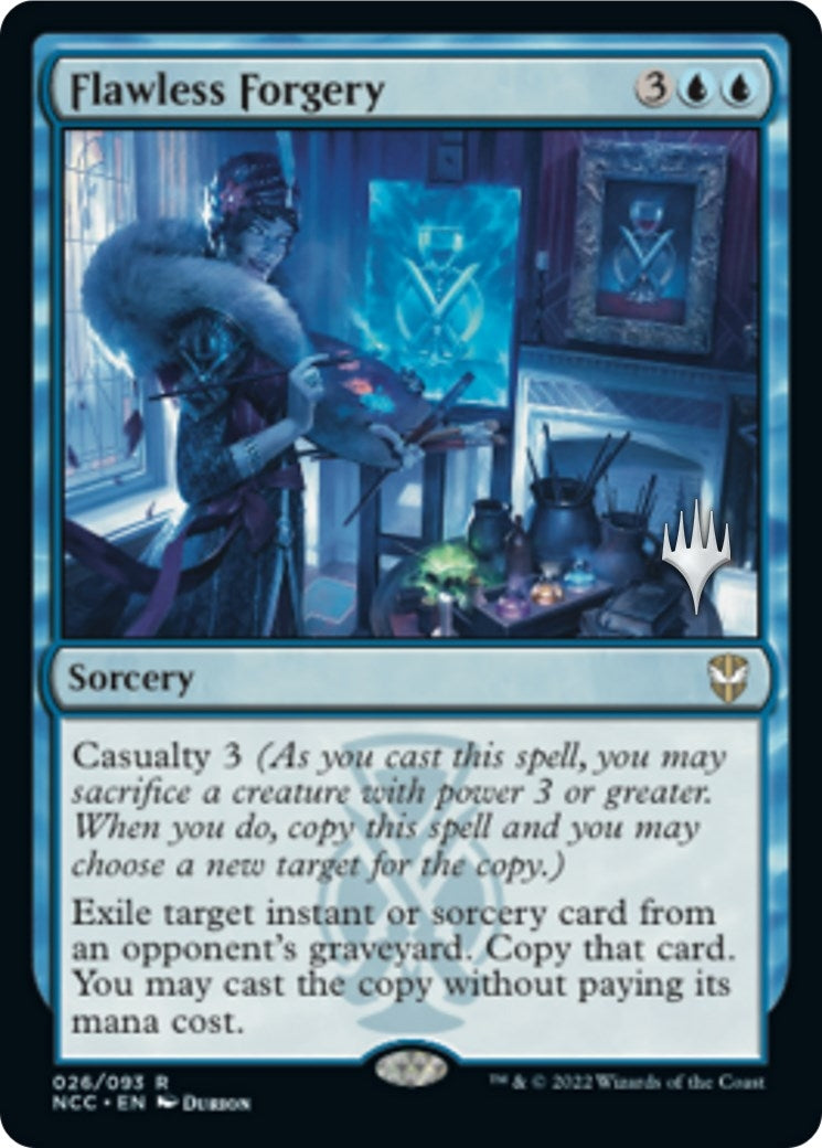 Flawless Forgery (26) (Promo Pack: Streets of New Capenna)