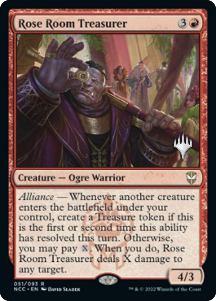 Rose Room Treasurer (51) (Promo Pack: Streets of New Capenna)