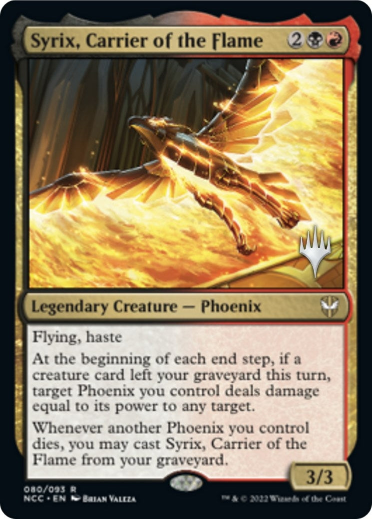 Syrix, Carrier of the Flame (80) (Promo Pack: Streets of New Capenna)