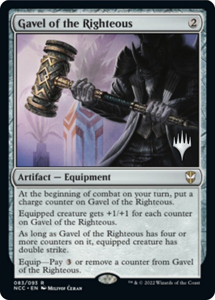 Gavel of the Righteous (83) (Promo Pack: Streets of New Capenna)