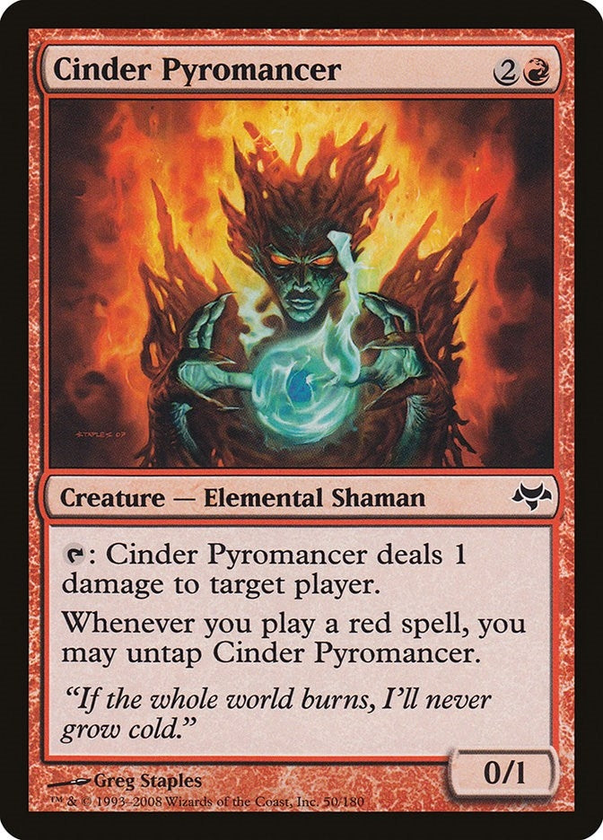 Cinder Pyromancer (50) (Eventide)