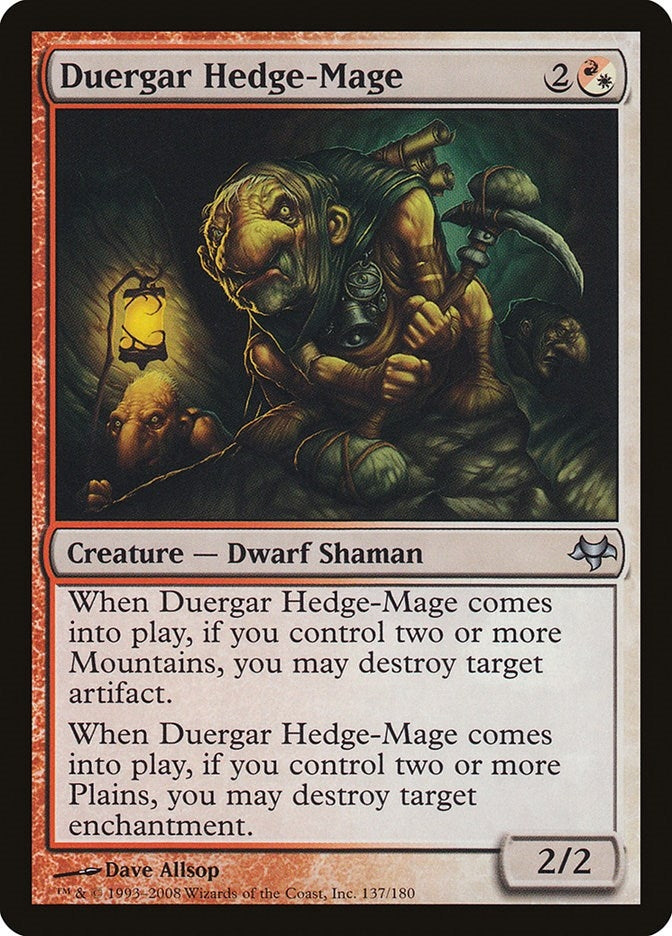 Duergar Hedge-Mage (137) (Eventide)