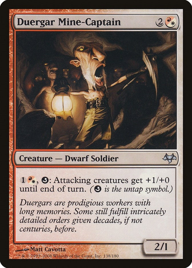 Duergar Mine-Captain (138) (Eventide)