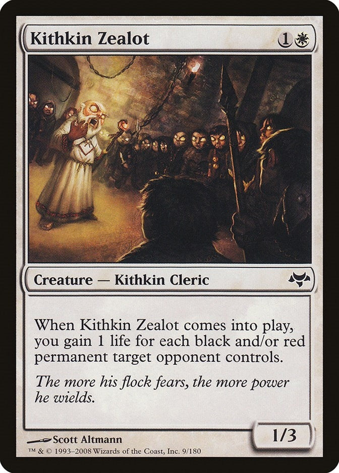 Kithkin Zealot (9) (Eventide)
