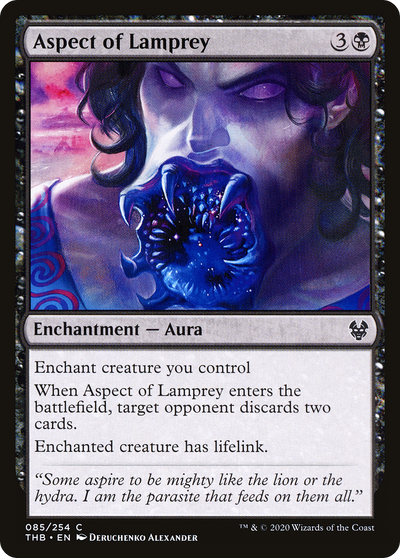 Aspect of Lamprey (85) (Theros Beyond Death)