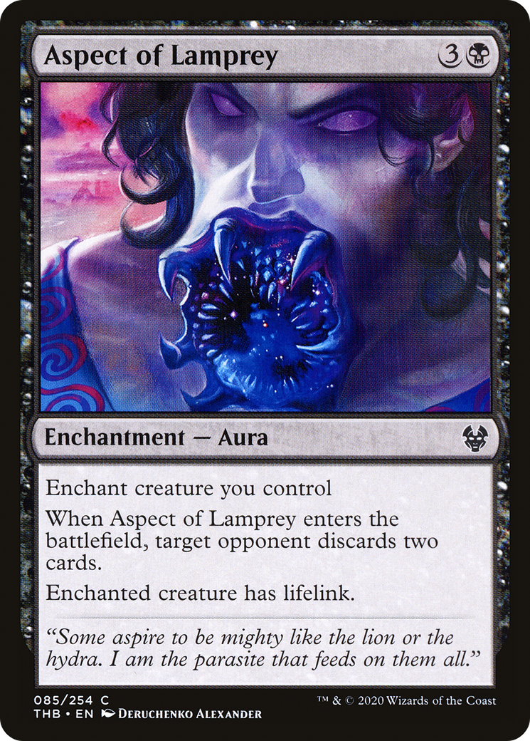 Aspect of Lamprey (85) (Theros Beyond Death)
