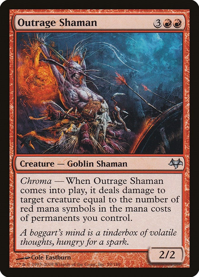 Outrage Shaman (59) (Eventide)