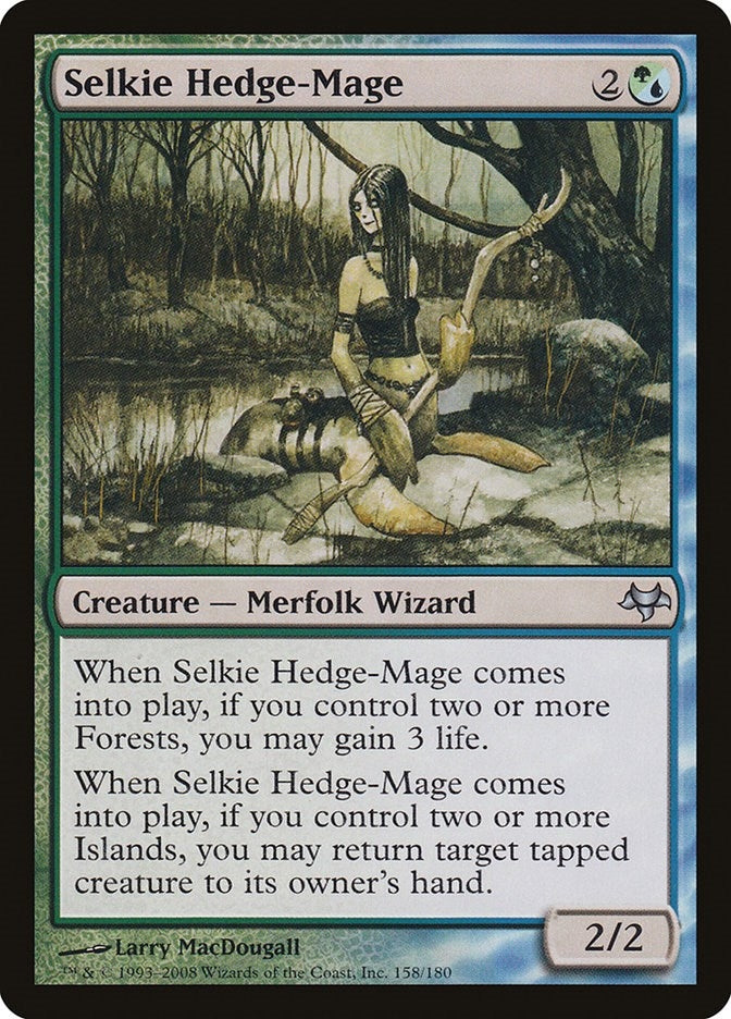 Selkie Hedge-Mage (158) (Eventide)