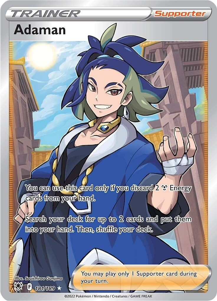 Image for Adaman (Full Art) (181/189) (SWSH10: Astral Radiance) - Pokemon