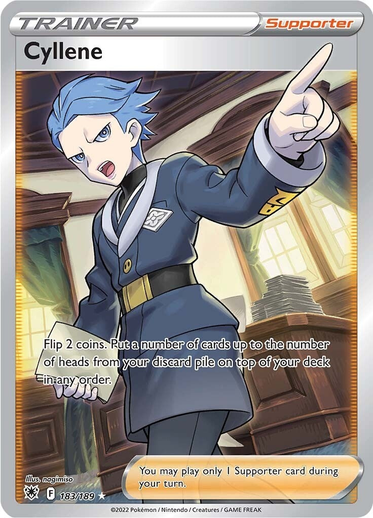 Image for Cyllene (Full Art) (183/189) (SWSH10: Astral Radiance) - Pokemon