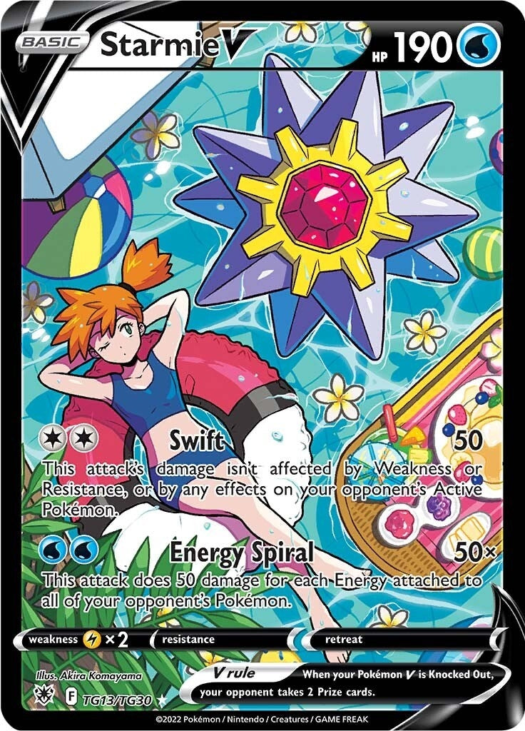 Image for Starmie V (TG13/TG30) (SWSH10: Astral Radiance Trainer Gallery) - Pokemon