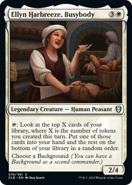 Ellyn Harbreeze, Busybody (16) (Commander Legends: Battle for Baldur's Gate)