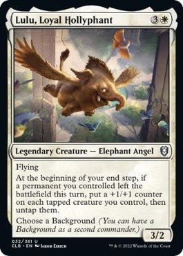 Lulu, Loyal Hollyphant (32) (Commander Legends: Battle for Baldur's Gate)