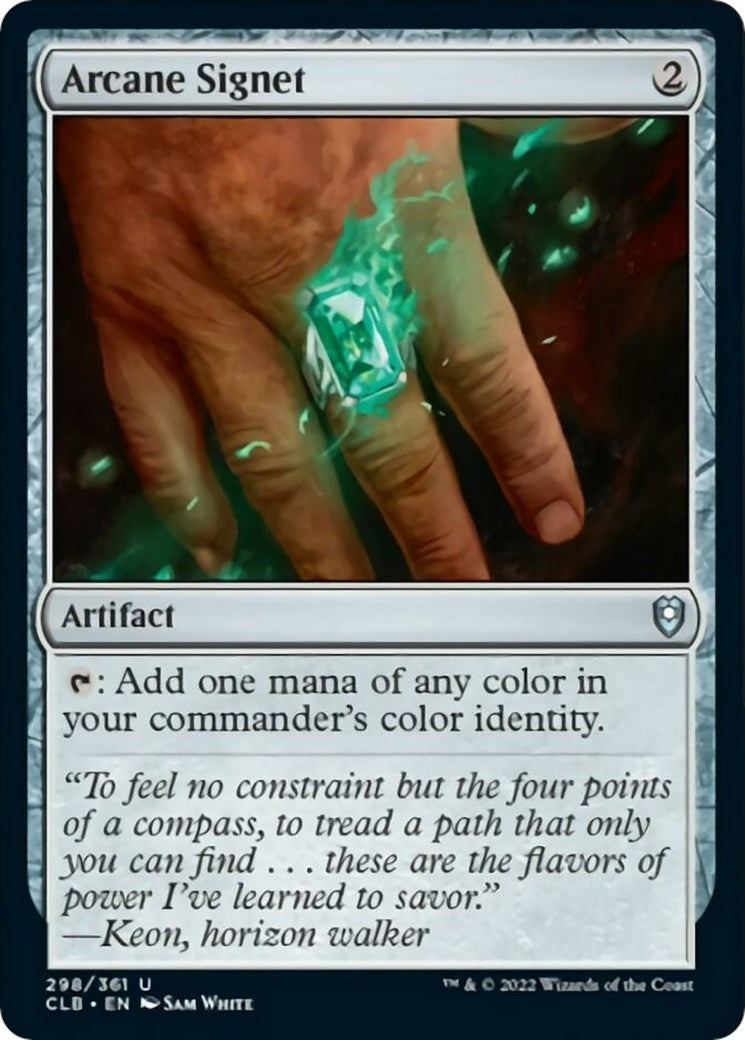 Arcane Signet (298) (Commander Legends: Battle for Baldur's Gate)