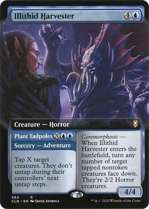 Illithid Harvester (Extended Art) (564) (Commander Legends: Battle for Baldur's Gate)