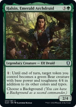 Halsin, Emerald Archdruid (234) (Commander Legends: Battle for Baldur's Gate)