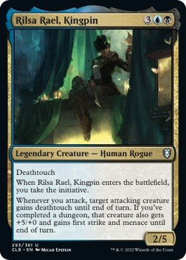 Rilsa Rael, Kingpin (293) (Commander Legends: Battle for Baldur's Gate)
