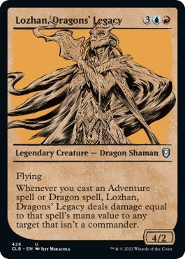Lozhan, Dragons' Legacy (Showcase) (428) (Commander Legends: Battle for Baldur's Gate)