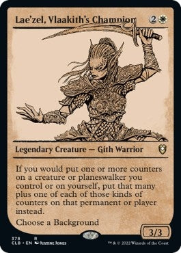 Lae'zel, Vlaakith's Champion (Showcase) (378) (Commander Legends: Battle for Baldur's Gate)