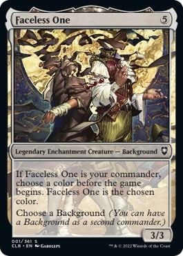 Faceless One (1) (Commander Legends: Battle for Baldur's Gate)